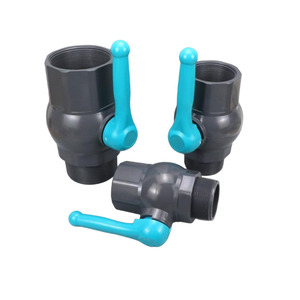 Robinet à bille en PVC personnalisé avec filetage BSP - Intérieur/Extérieur pour un contrôle rapide de l'eau Robinet à bille de 1,75 pouce - Product Image 5