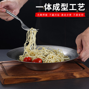 Stainless Steel Salad Bowl 304 Dishwasher Safe Hotel Food Party Use - Product Image 4