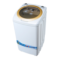 Factory Direct Sales Electric New Top Loading Large Capacity Semi-Auto Single Tub All-In-One Washer/Dryer English for Hotel Use