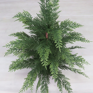 Alberi di Cedro Artificiali Resistenti ai Raggi UV da 60 cm, Decorazioni Natalizie, <span class=keywords><strong>Piante</strong></span> in Vaso per Portico, Soggiorno, Ufficio - Product Image 4