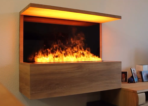 <span class=keywords><strong>Chimenea</strong></span> Eléctrica Moderna con Diseño de Vapor de Agua, Simulación de <span class=keywords><strong>Llama</strong></span> 3D, Mueble para TV, Decoración para el Hogar, Venta al por Mayor - Product Image 4