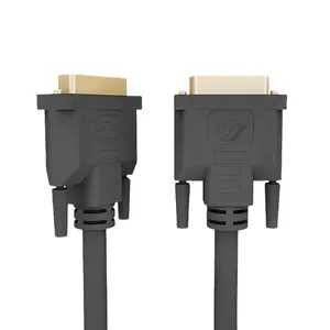 Prix usine 10M connecteur de moniteur câble HD DVI vers HDMI 4K plaqué or 1080p 3d 2.0 câble DVI