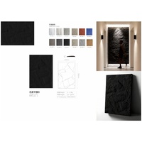 Dalle de pierre en quartz naturel au design moderne, grande surface, imperméable, 60 mm, ignifuge, résistante à l'humidité, solution de design graphique