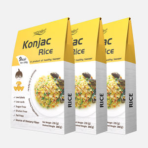 Faible en calories 0 gras Konjac Shirataki riz remplacement de repas pratique nourriture diabétique - Product Image 6