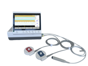 Moniteur fœtal électrique portable 10,2 pouces pour dispositifs médicaux, moniteur maternel CTG, appareil FHR FM <span class=keywords><strong>TOCO</strong></span> haute résolution thermique - Product Image 4