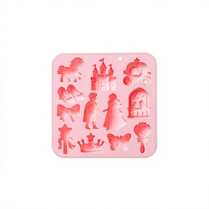 Juego de moldes de silicona para pasteles, 4 piezas, forma rectangular, herramientas desechables para decoración de fondant, aptos para lavavajillas, solo lavado a mano, KINHONE - Product Image 2