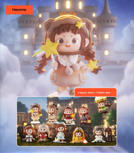 Heyone 2024 Fufu Twilight City Series Mini figura hecha a mano Linda caja misteriosa juguete arte de moda regalo coleccionable - Product Image 6