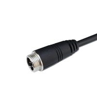 Câble d'extension de prise d'aviation en vrac 4 broches 5M 10M 15M 20M pour caméra de Bus DVR Mobile moniteur LCD