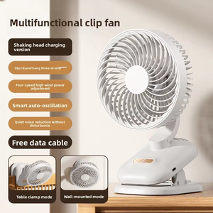 Nuevo Modelo de <span class=keywords><strong>Ventilador</strong></span> de Escritorio Transfronterizo, Mini <span class=keywords><strong>Ventilador</strong></span> Eléctrico USB Recargable, <span class=keywords><strong>Ventilador</strong></span> Oscilante con Clip para Mesa - Product Image 5
