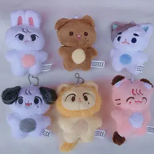 KPOP Idol NCT 127 Haezelchan Mark Jungwoo JaeHyun Pet Cafe Animal Doll portachiavi di peluche