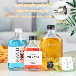 VENTE EN GROS MINI MINIATURE 50ml 100ml 200ml 250ml 350ml Spiritueux Liqueur Jus de Vin Bouteille en Verre pour <span class=keywords><strong>Whisky</strong></span> Vodka - Product Image 4