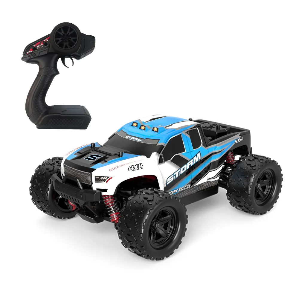Factory 18302 4WD 36Km/h High Speed Vehicle 2.4G Light Led Off Road Remote Toy Cars Radio Control Toys Trucks Car RC