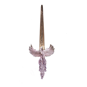 Phoenix a doppio taglio coltello opaco piccoli ornamenti realizzati in resina artigianale con i loro <span class=keywords><strong>disegni</strong></span> intricati e colori vivaci - Product Image 2