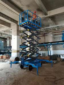 Precio barato China Mejor precio 6-16m Hidráulico Eléctrico Elevador de tijera con orugas Mini Elevador de tijera con orugas - Product Image 3