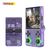 Console de jeu portable rétro R36 Ultra, écran 4 pouces, WiFi 2.4G, EMMC 8 Go, système Linux, lecteur de jeux vidéo portable, plus de 20000 jeux