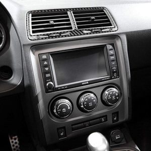 Per 2024 nuovi accessori Dodge sfidante creativi in fibra di carbonio reale adesivi per presa d'aria - Product Image 3