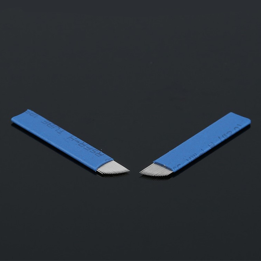 Профессиональный 3D вышивка татуировки Kit Косметика для бровей/губ! Полупостоянная Micro лопаток