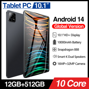 Thương hiệu mới 10.1 \ "HD Android Máy tính bảng 14 12GB Ram 512Mb Rom 10000mAh Pin 16MP + 32MP máy ảnh chuyên nghiệp kịch bản Allwinner - Product Image 3