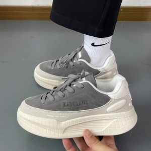 Popular Mens <b>Shoes</b> Sports and Leisure Thick Soled <b>Shoes</b> With <b>Increased</b> <b>Height</b> Lace up Waterproof Skateboarding Style <b>Shoes</b> - Product Image 1