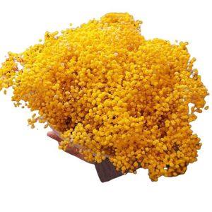ช่อดอกยิปโซฟิลลาแห้งสีเหลือง ขายส่งสำหรับวันวาเลนไทน์ - Product Image 5