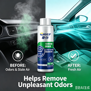 CHIEF Deodorante e Sanificante per Condizionatori <span class=keywords><strong>Auto</strong></span> di Alta Qualità, Elimina i Batteri Nocivi, Purifica l'Aria dalle Odori nell'Uscita dell'Aria Condizionata - Product Image 3