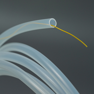 Tube PTFE vierge Offre Spéciale Tube en plastique rigide haute température 1mm 2mm 3mm tuyau <span class=keywords><strong>intérieur</strong></span> Tube en téflo transparent de pureté PTFE - Product Image 1