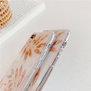 Funda de Teléfono de Lujo Personalizada con Patrón Dorado, TPU Resistente a Golpes e Impermeable, Proveedor Profesional Chino OEM, Cubierta Trasera con Impresión Dorada en Relieve - Product Image 6