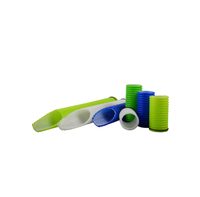 Tuyau en PE moderne de 110mm, confortable, avec réduction du bruit, tube ondulé flexible à soufflet, conduit d'air, système de ventilation