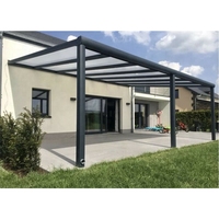 Abri de voiture solaire Portable pour Garages en aluminium pour stationnement de voiture