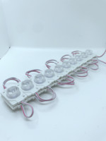Module LED SMD2835 3030 ABS à injection avec lentille pour éclairage latéral DC12V/24V, types de modules LED 1 puce 1,5W
