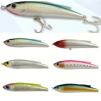 Leurre de pêche artificiel coulant en ABS imprimé, 15 cm, 65 g, pour la pêche en bateau, crankbait, leurre dur pour la pêche au thon