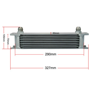 Refroidisseur d'huile en aluminium pour pièces automobiles modifiées, 9 couches, style britannique AN10, pour mise à niveau et rétrofit de transmission moteur - Product Image 3