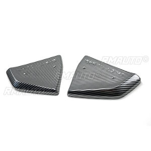 2 Pcs <b>Car</b> Rear Bumper Corner <b>for</b> Chevrolet Corvette C7 2014-2019 Side <b>Diffusers</b> Splitter Spoiler Glossy Black Carbon Fiber Look - Product Image 5