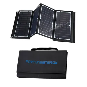 Изготовленная на заказ уличная Крытая удобная мобильная зарядка портативная полугибкая складная солнечная панель