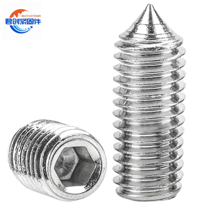 Tornillo <span class=keywords><strong>de</strong></span> máquina hexagonal con enchufe <span class=keywords><strong>de</strong></span> <span class=keywords><strong>acero</strong></span> <span class=keywords><strong>inoxidable</strong></span> <span class=keywords><strong>de</strong></span> 3mm-6mm <span class=keywords><strong>de</strong></span> pulgadas métricas estándar <span class=keywords><strong>de</strong></span> fábrica 304 316, cabeza puntiaguda Allen pulida <span class=keywords><strong>de</strong></span> 1/2/ - Product Image 1