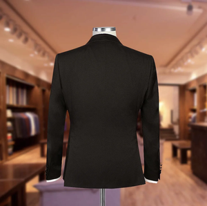 Novio <span class=keywords><strong>de</strong></span> lujo <span class=keywords><strong>Elegante</strong></span> Traje <span class=keywords><strong>DE</strong></span> BODA Fiesta <span class=keywords><strong>de</strong></span> negocios Formal <span class=keywords><strong>Caballero</strong></span> Blazer Diseño para conjunto Trajes <span class=keywords><strong>de</strong></span> hombre Chaqueta <span class=keywords><strong>de</strong></span> 3 piezas <span class=keywords><strong>Chaleco</strong></span> Pantalones - Product Image 4