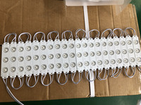 Modul LED AC 220V 110V 98*20mm 9820 Injeksi IP65 Tahan Air untuk Papan Tanda Huruf Saluran
