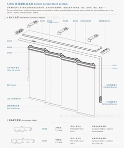 Stores <span class=keywords><strong>à</strong></span> lamelles coulissantes gauche-droite avec base métallique, optimisant l'espace, rideaux décoratifs simples pour restaurant de thé - Product Image 2