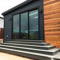 Maison modulaire flexible de 100 m² à 2 étages, maison de campagne, salle de bain, résidence préfabriquée moderne, duplex, villa de luxe prête à l'emploi