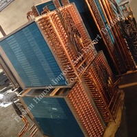Evaporador Industrial de Alta Eficiencia con Tubo de Cobre y Aletas de Aluminio para Unidad de Tratamiento de Aire (UTA) y Sistema de Refrigeración por Agua Fría