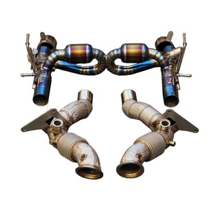 ท่อไอเสียไทเทเนียมสำหรับรถเฟอร์รารี่ F8 แบบ Catback Downpipe สำหรับ Escape ผลิตจากสแตนเลส 304 ทั้งชิ้น บรรจุในกล่อง - Product Image 3