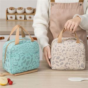 OEM Customizable New Ink-<b>wash</b> Patterned Insulated <b>Bags</b>, Portable Thickened Hand-held <b>Large</b>-capacity Lunch <b>Bags</b> - Product Image 4