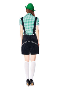 Oktoberfest Costume pour femmes bavarois allemand bière Festivals <span class=keywords><strong>serveuse</strong></span> tenue de femme de chambre Cosplay carnaval Halloween fantaisie robe de soirée - Product Image 5