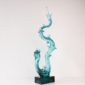 Escultura de Dragón de Resina Moderna, Simple y Creativa, Artesanía de Lujo para Decoración de Sala de Estar, <span class=keywords><strong>Entrada</strong></span> y Escritorio - Product Image 1