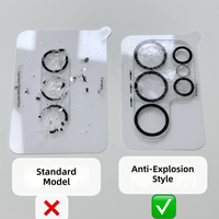 Protection d'objectif d'appareil photo en verre trempé 9H, couverture intégrale 3D, anti-traces de doigts, anti-explosion, épaisseur 0,3 mm pour 18ultra 18Pro