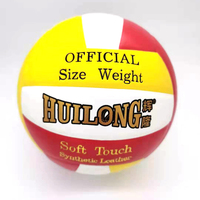 Ballon de volley-ball d'entraînement pour adultes en PU de haute qualité, prix économique pour le divertissement et les matchs, usine de volley-ball