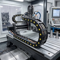 Chaînes de câbles de qualité industrielle, haute résistance à l'usure, pour machines-outils, adaptées aux équipements de machines-outils CNC