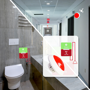 Infirmière hospitalière Bouton d'appel <span class=keywords><strong>SOS</strong></span> Alarme Patient d'urgence Téléavertisseur Système d'appel de médecin Texte russe - Product Image 6