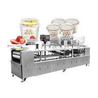 ORME-Machine automatique de remplissage et de scellement des tasses à glace, compote, confiture d'appel, 3 saveurs, 4 voies, 6 voies