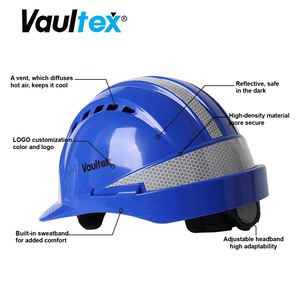 Vaultex casco de seguridadハードハットワーカーヘルメットロードワーカー工業用反射安全ヘルメット建設用 - Product Image 5
